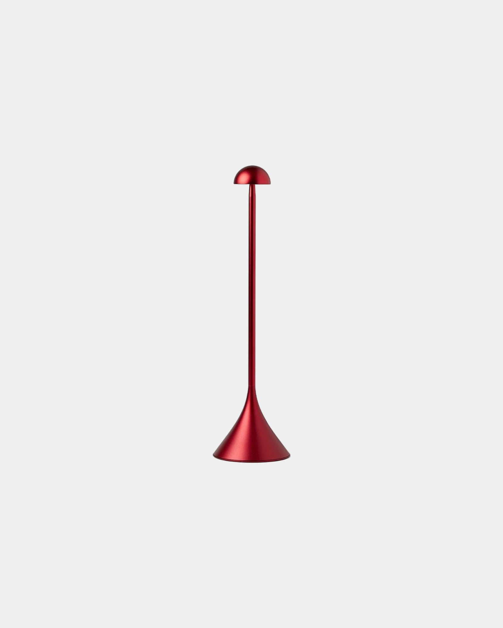 Lampada da tavolo Lexon Steli Dome da personalizzare - Rosso scuro