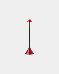 Lampada da tavolo Lexon Steli Dome da personalizzare - Rosso scuro