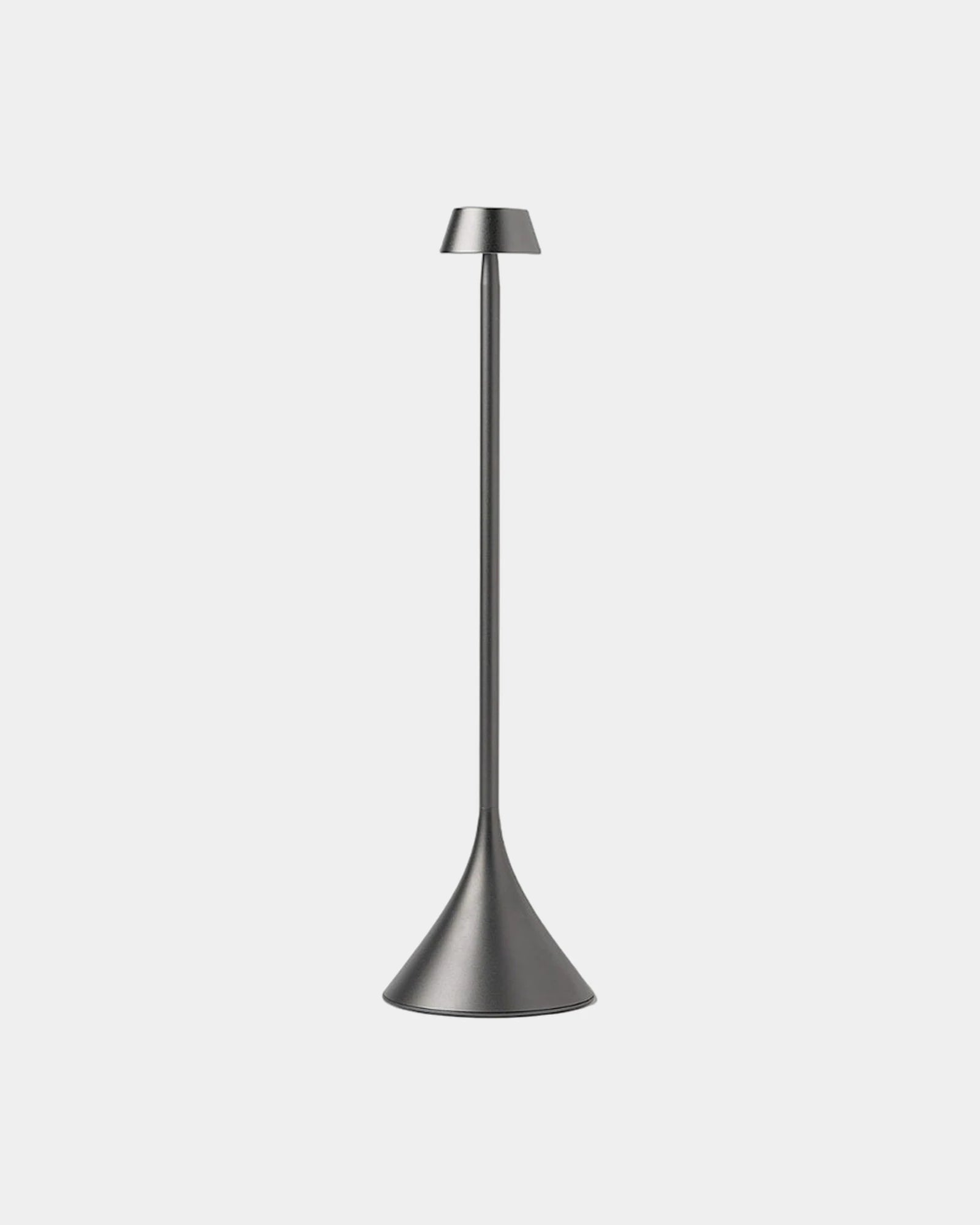 Lampada da tavolo Lexon Steli Dome da personalizzare - Grigio canna di fucile