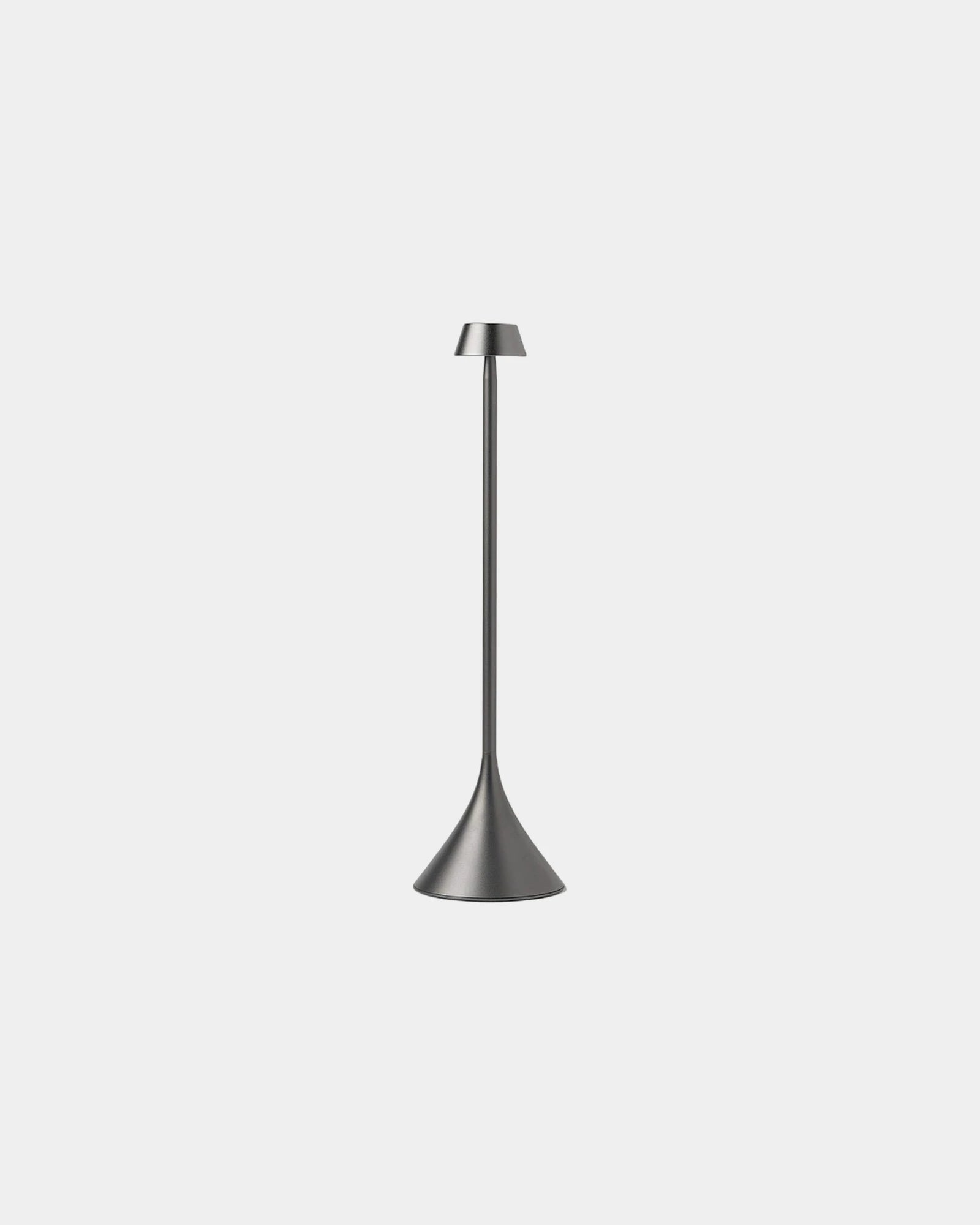 Lampada da tavolo Lexon Steli Dome da personalizzare - Grigio canna di fucile