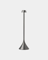 Lampada da tavolo Lexon Steli Dome da personalizzare - Grigio canna di fucile