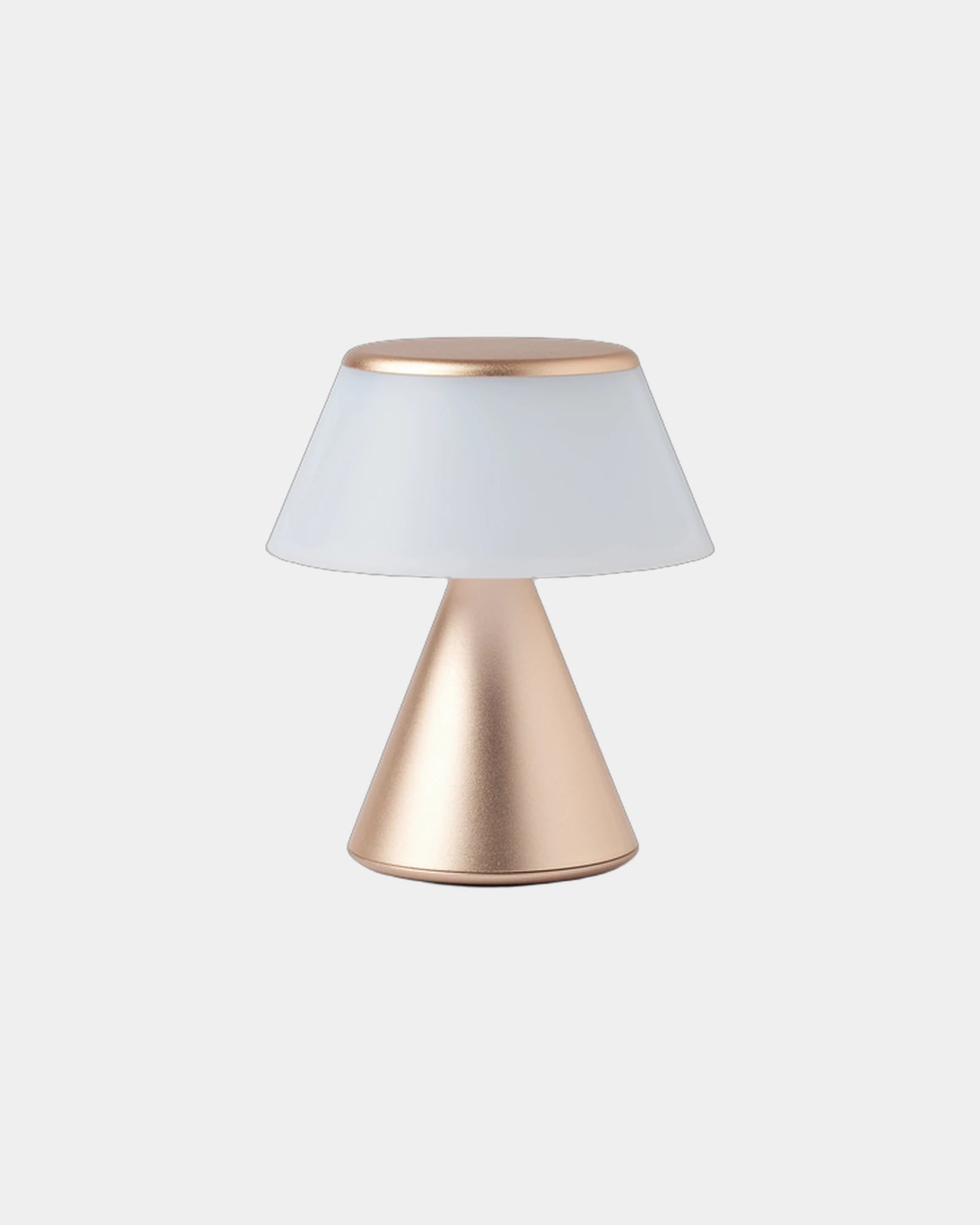 Lampada LED alluminio Lexon Luma S da personalizzare - Oro opaco