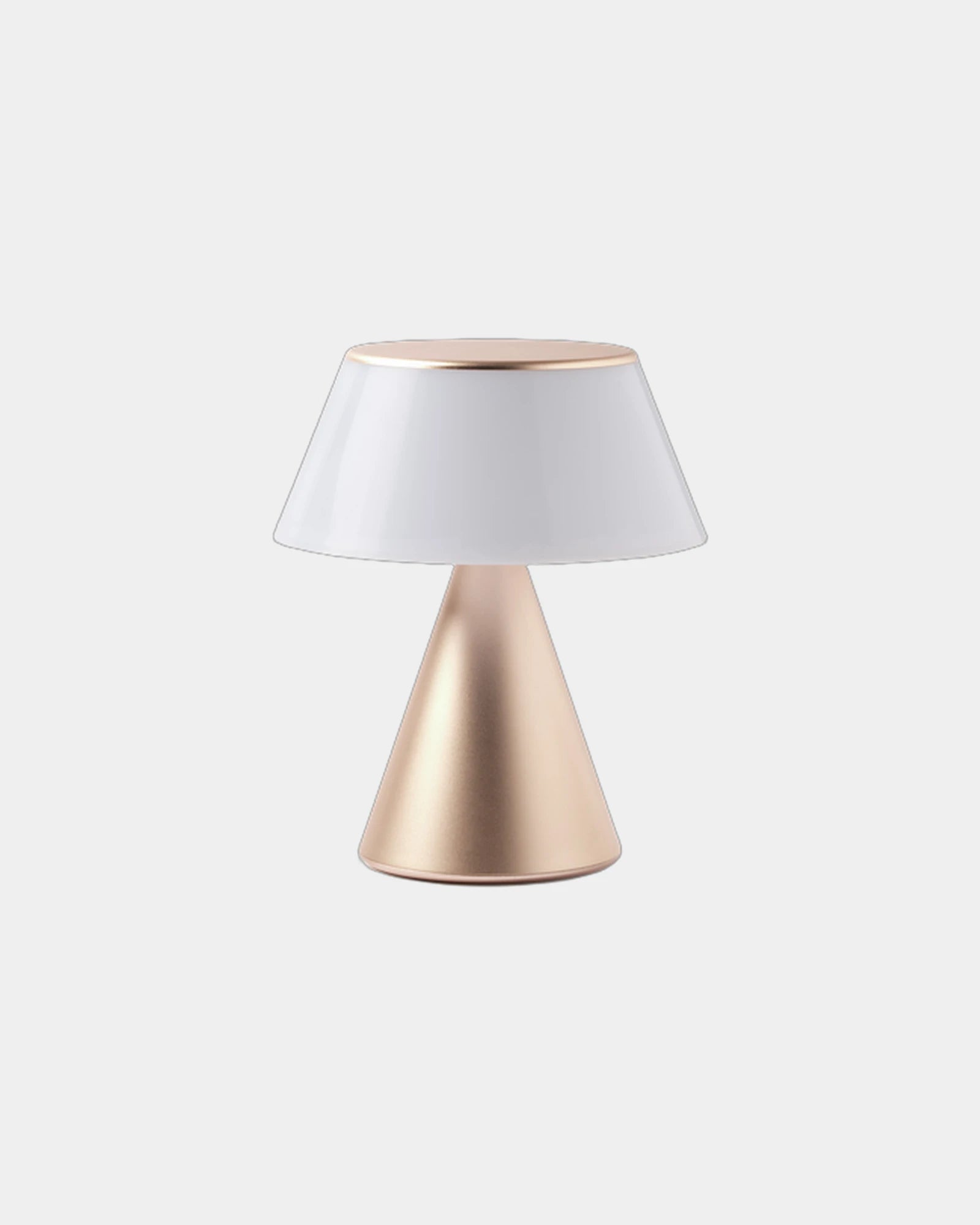 Lampada LED alluminio Lexon Luma L da personalizzare - Oro opaco