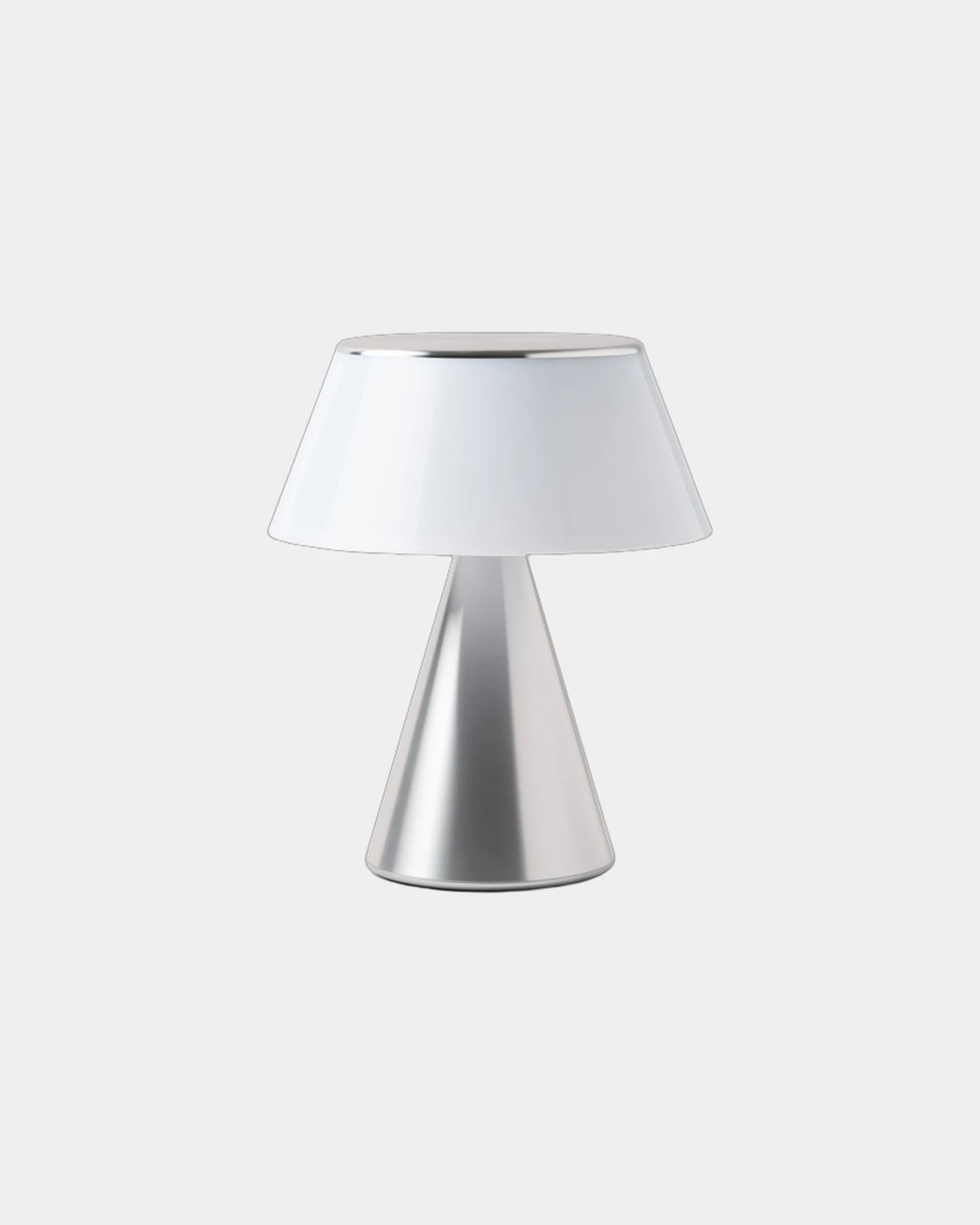 Lampada LED alluminio Lexon Luma XL da personalizzare - Alluminio lucido