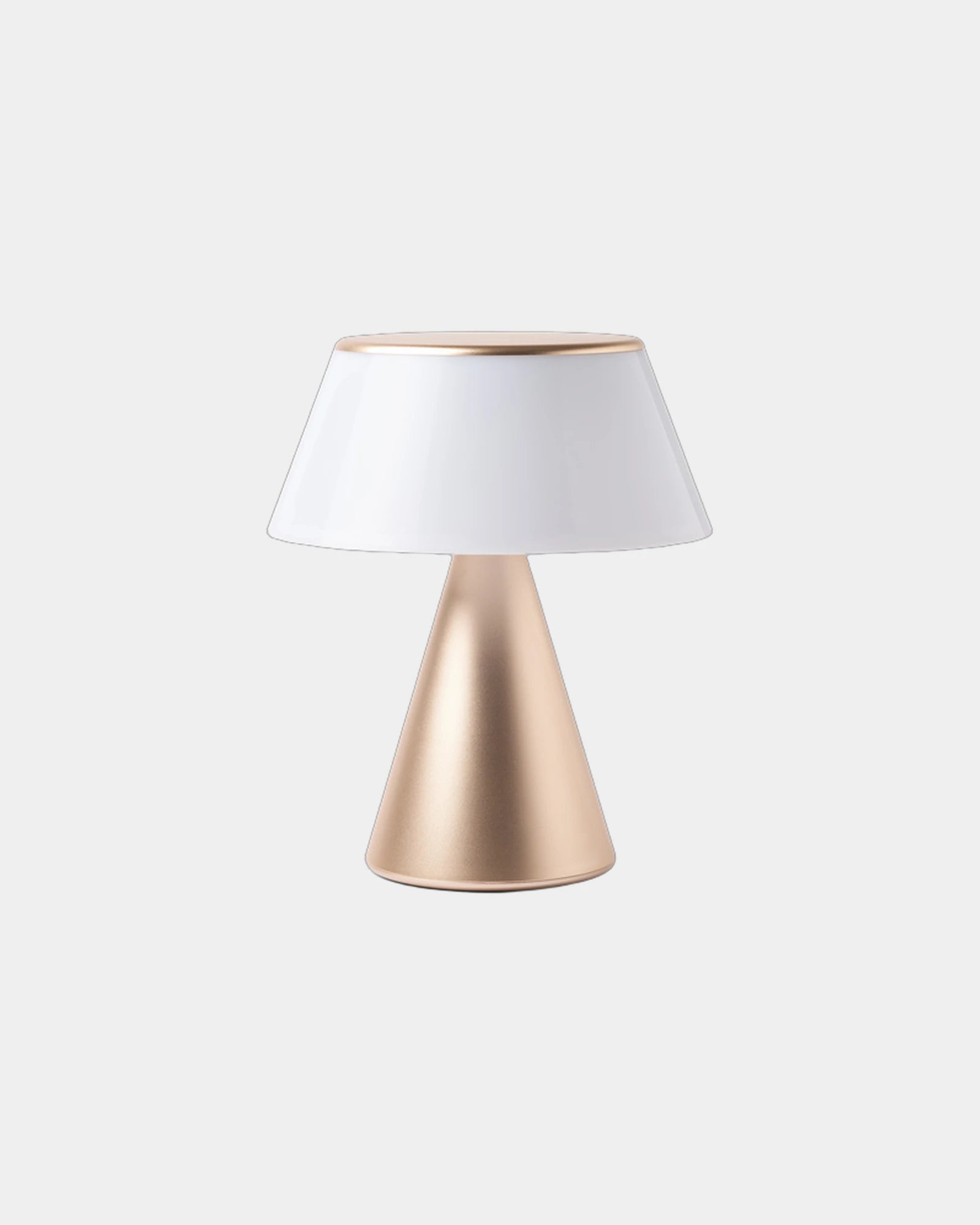 Lampada LED alluminio Lexon Luma XL da personalizzare - Oro opaco
