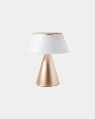 Lampada LED alluminio Lexon Luma XL da personalizzare - Oro opaco