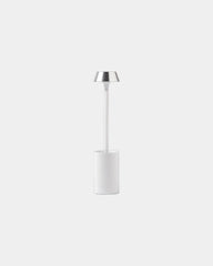 Lampada LED flessibile Lexon Mimi da personalizzare - Alluminio lucido