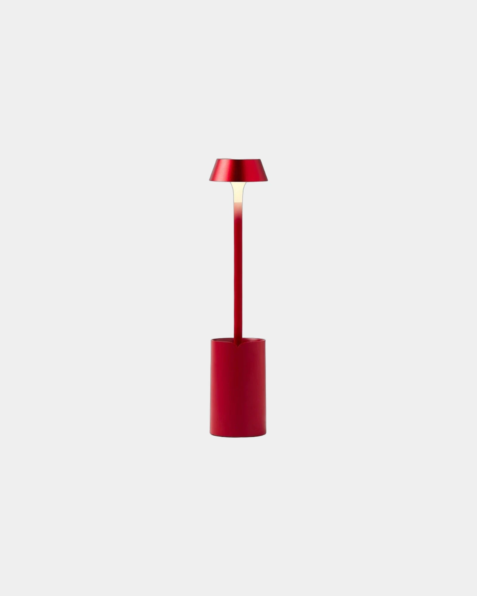 Lampada LED flessibile Lexon Mimi da personalizzare - Rosso scuro