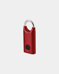 Lucchetto biometrico Lexon Nomaday Lock da personalizzare - Rosso scuro