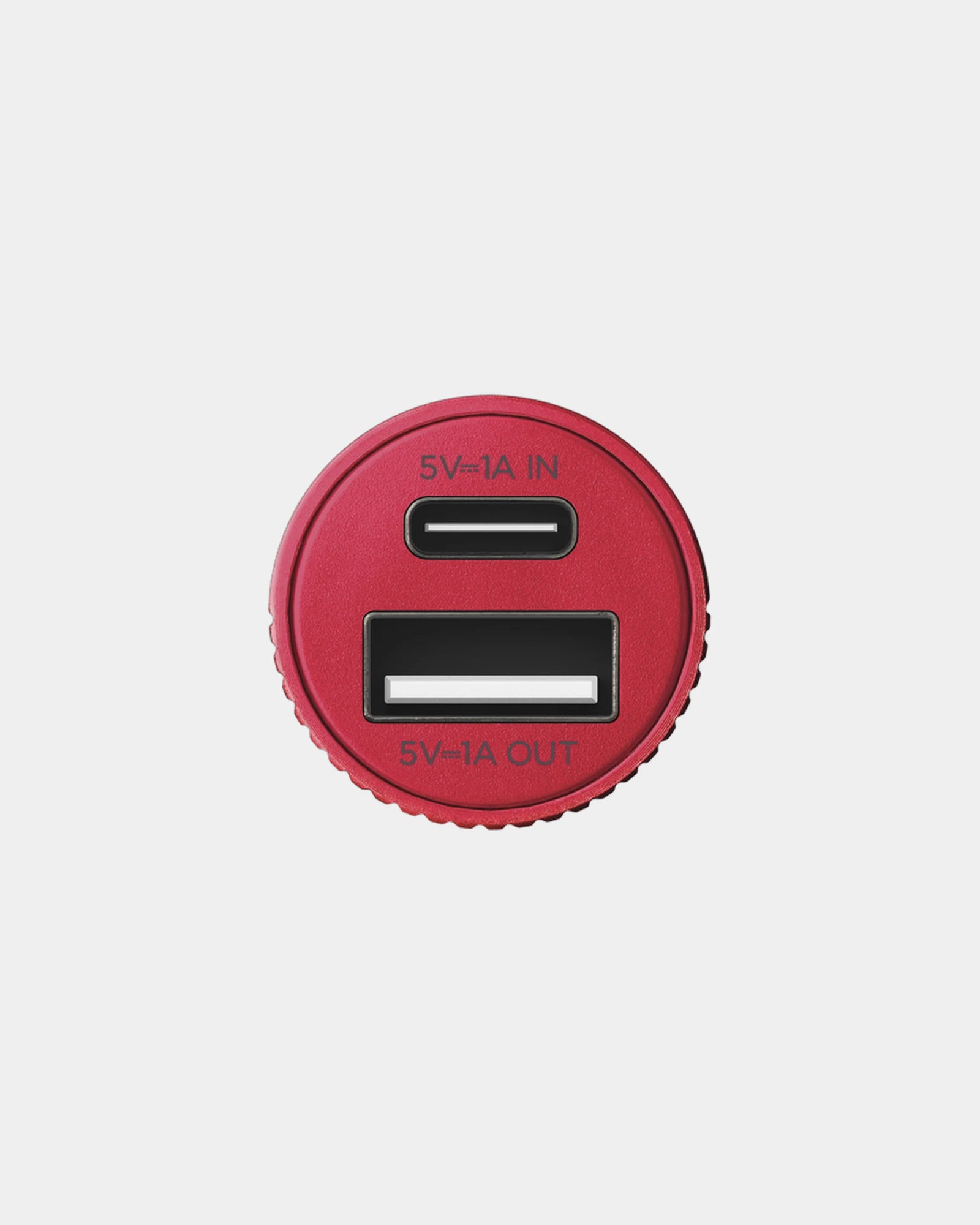 Power bank alluminio Lexon Fine Tube 2 da personalizzare - Rosso