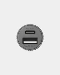 Power bank alluminio Lexon Fine Tube 2 da personalizzare - Grigio canna di fucile