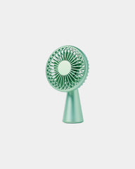 Mini ventilatore ricarica induzione Wino da personalizzare - Menta