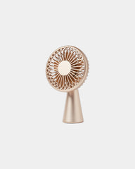 Mini ventilatore ricarica induzione Wino da personalizzare - Oro chiaro