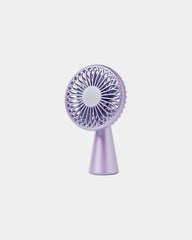 Mini ventilatore ricarica induzione Wino da personalizzare - Lilla chiaro