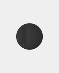 Speaker caricatore wireless Oslo Energy+ da personalizzare - Similpelle nero/grigio