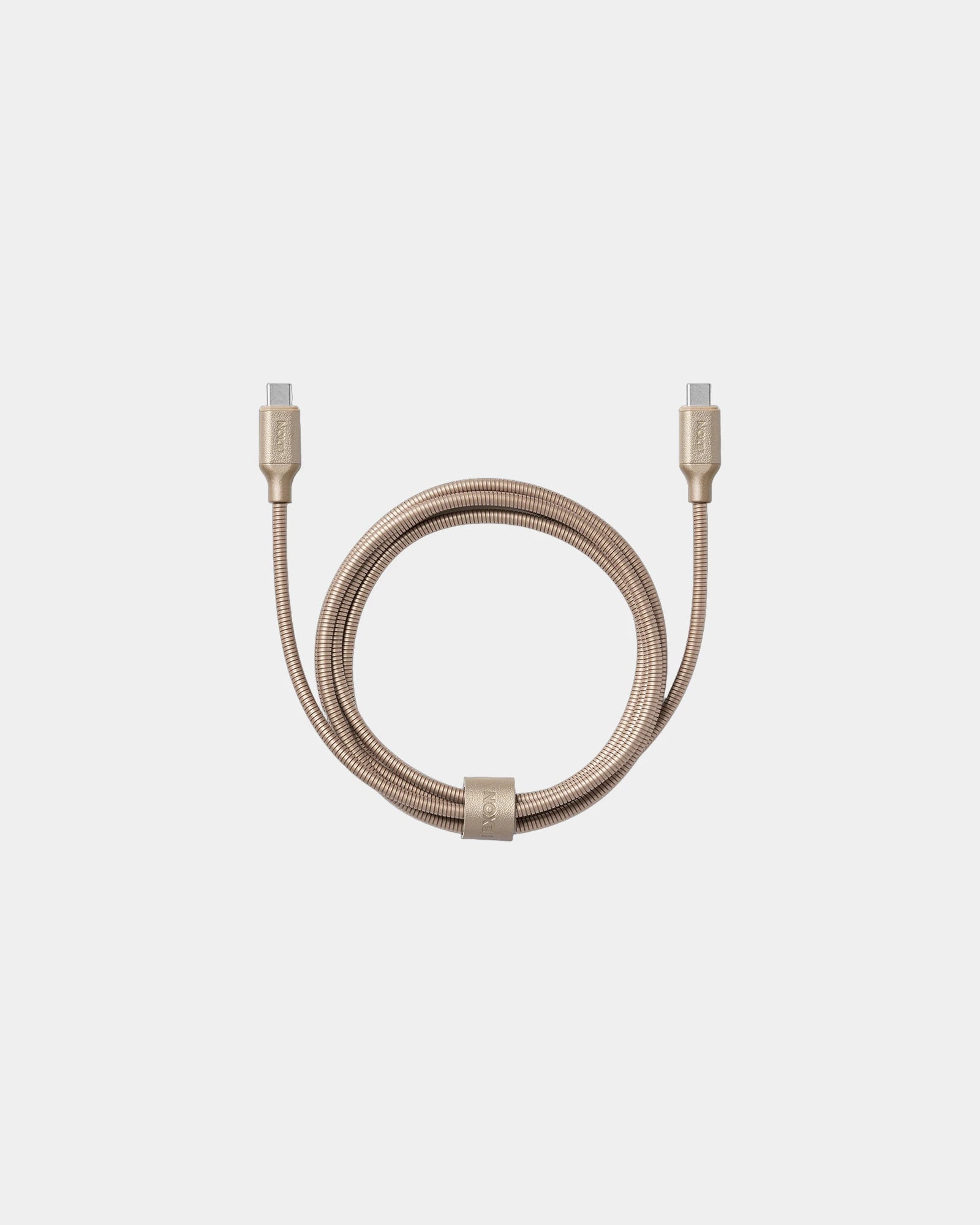 Cavo USB-C metallo Lexon Metali-C 1,5m da personalizzare - Oro opaco