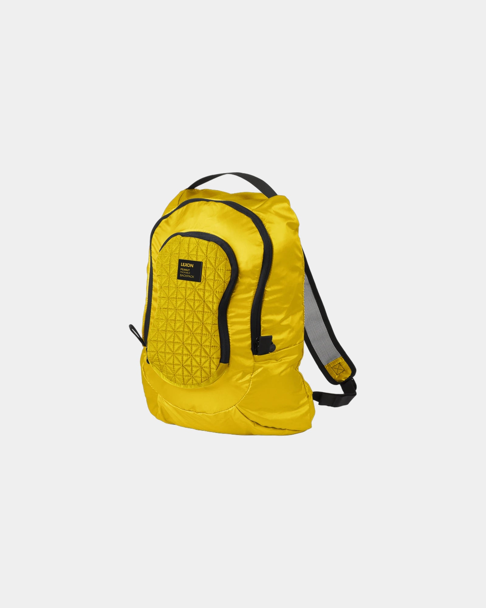 Zaino pieghevole Lexon Peanut 17L da personalizzare - Giallo