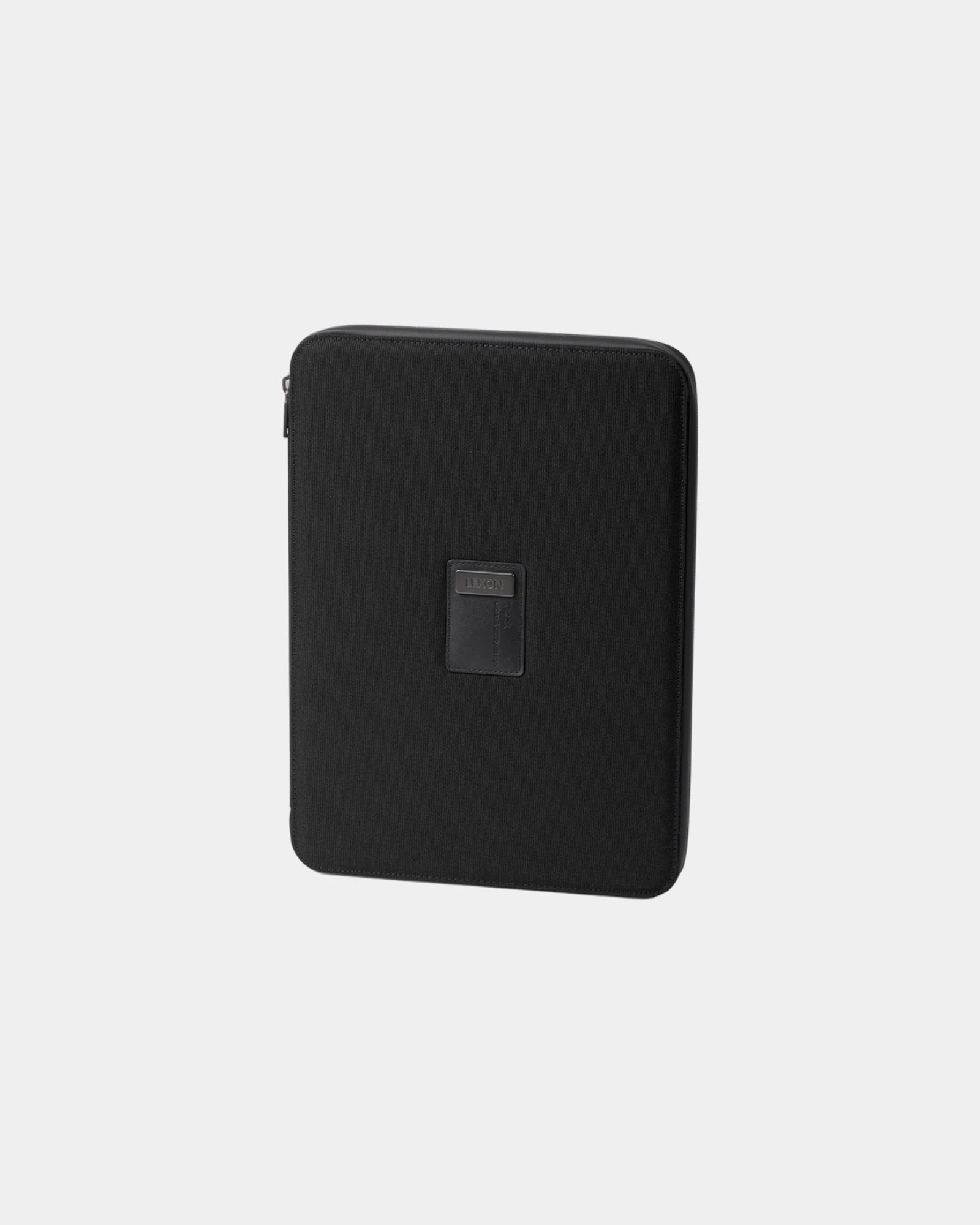Cartella A4 poliestere Lexon Track da personalizzare - Nero