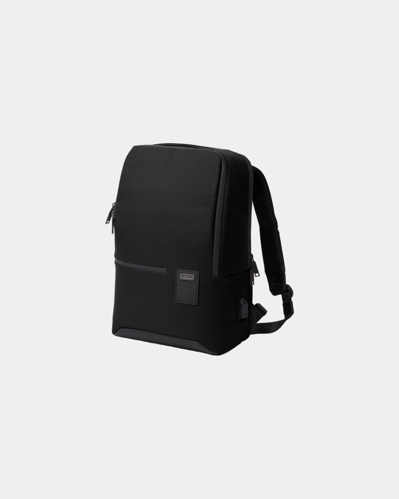 Zaino poliestere Lexon Track Double da personalizzare - Nero