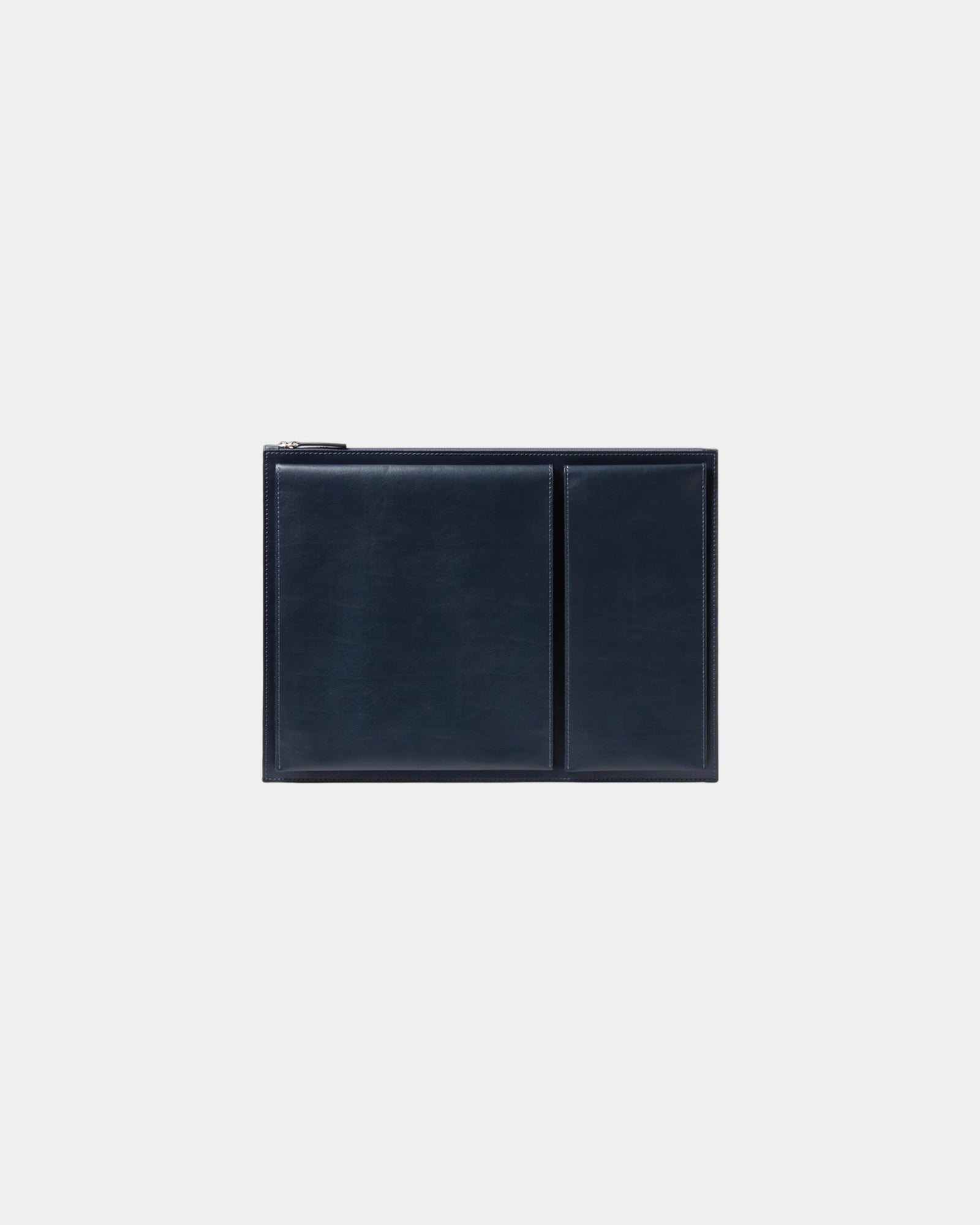 Custodia laptop cuoio riciclato Lexon Flat da personalizzare - Blu