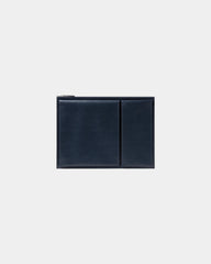 Custodia laptop cuoio riciclato Lexon Flat da personalizzare - Blu