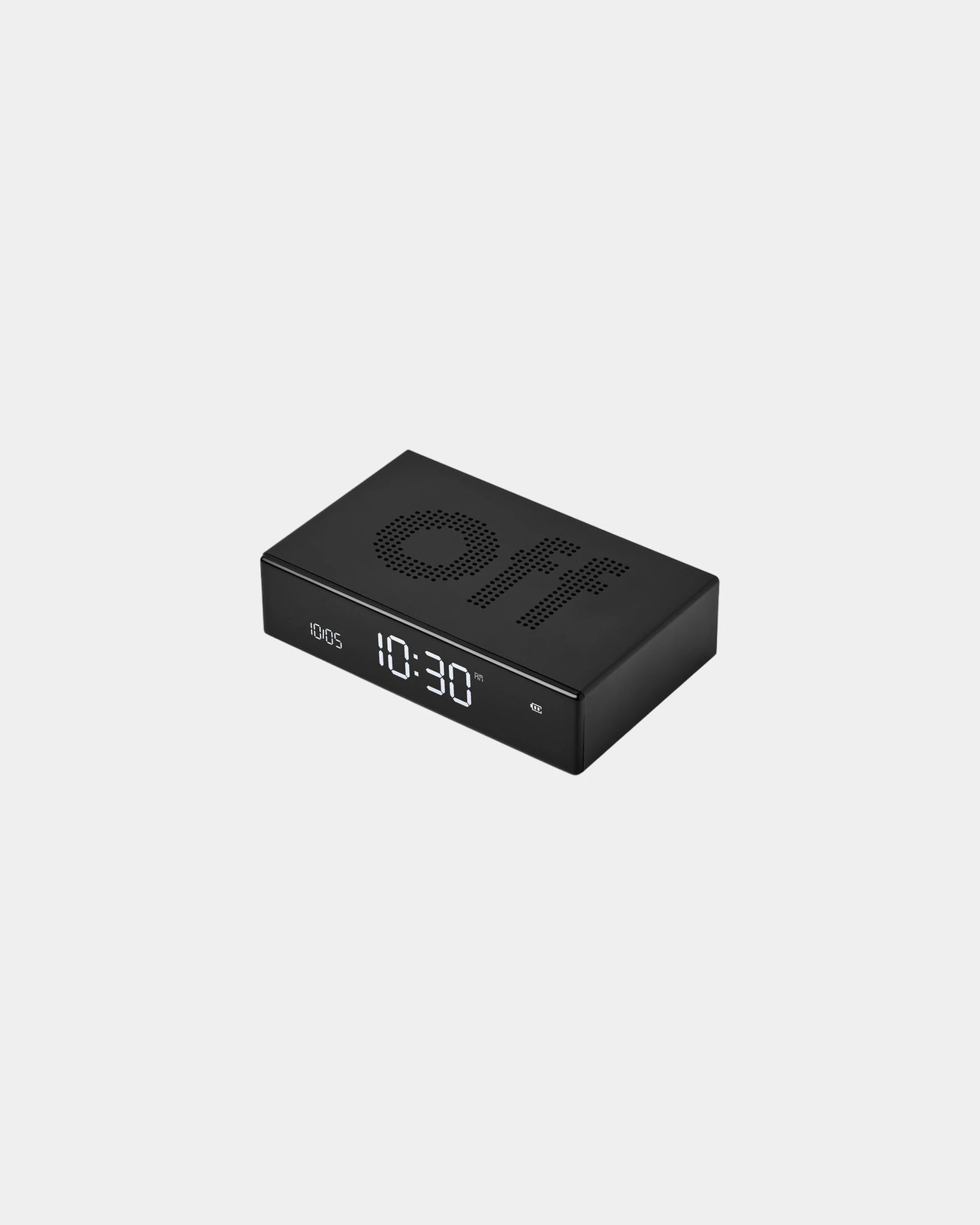 Sveglia LCD alluminio Lexon Flip Premium da personalizzare - 9