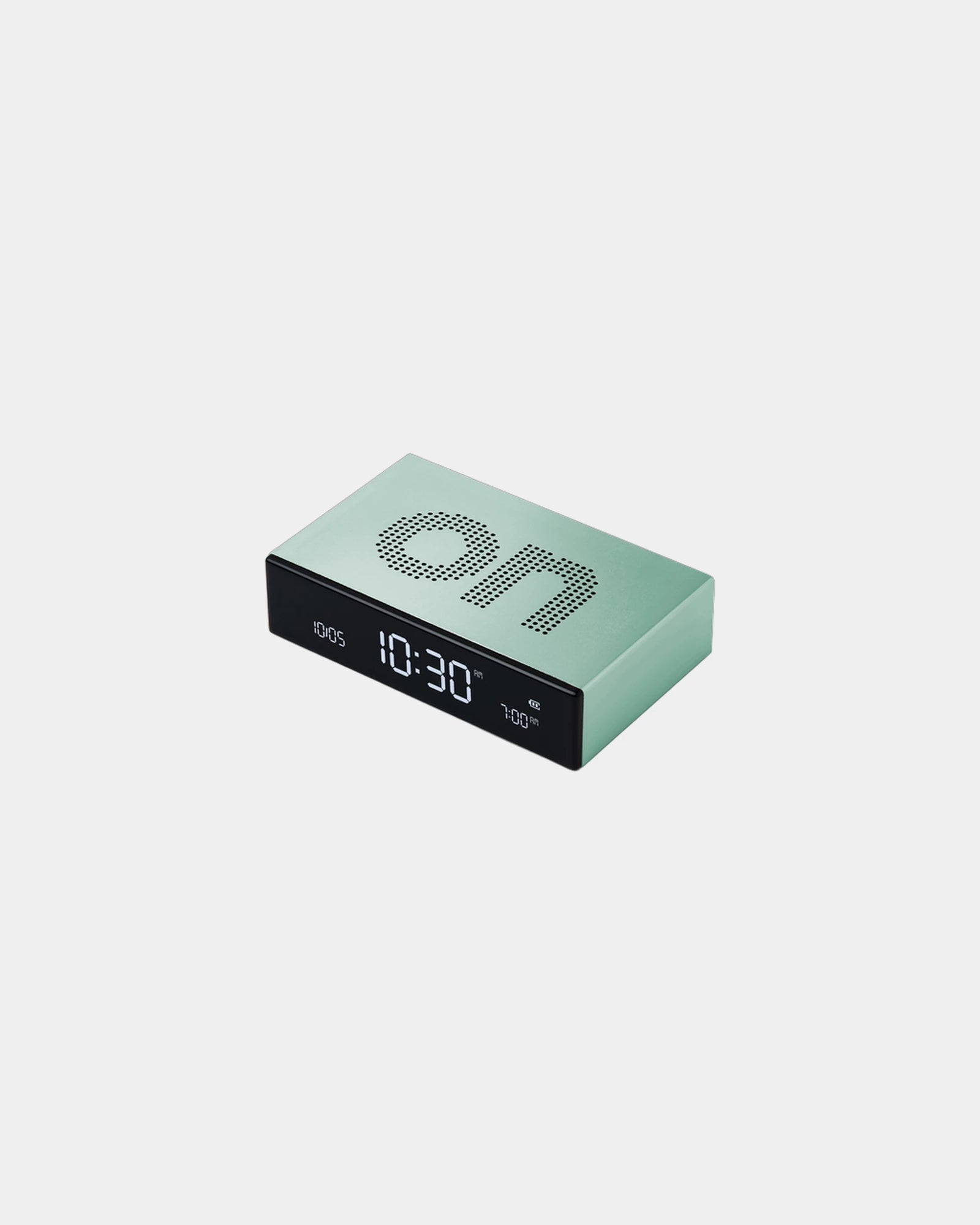 Sveglia LCD alluminio Lexon Flip Premium da personalizzare - 33