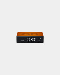 Sveglia LCD alluminio Lexon Flip Premium da personalizzare - Arancione