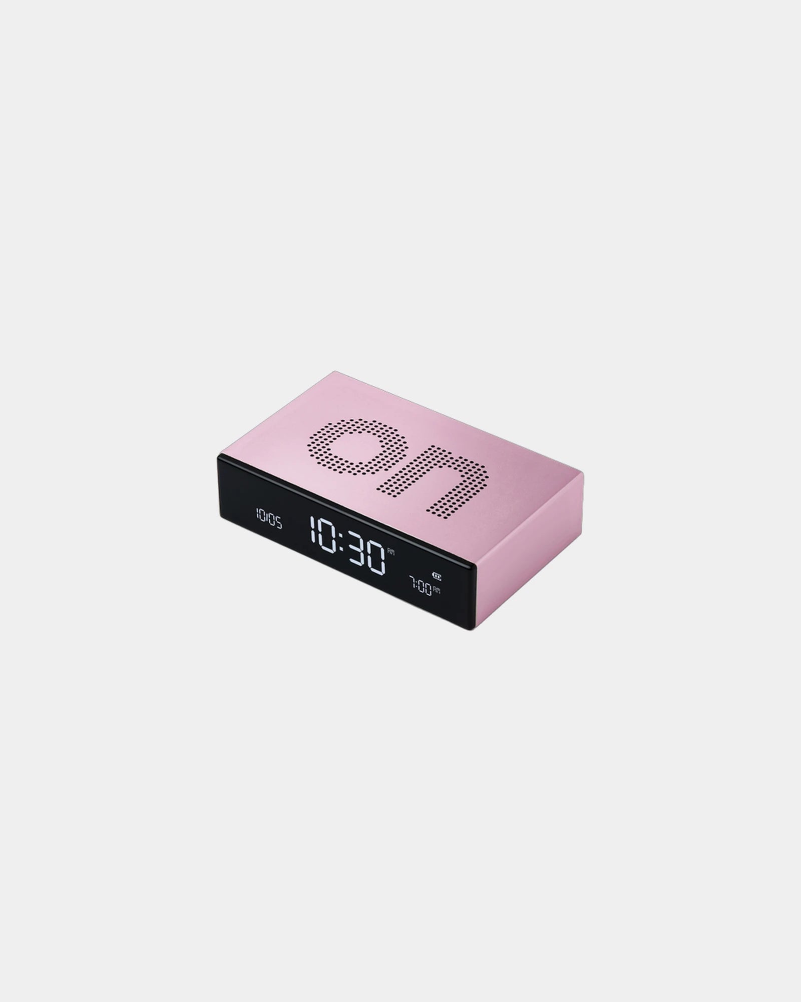 Sveglia LCD alluminio Lexon Flip Premium da personalizzare - 30