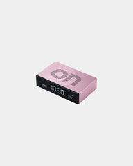 Sveglia LCD alluminio Lexon Flip Premium da personalizzare - 30