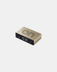 Sveglia LCD alluminio Lexon Flip Premium da personalizzare - 21