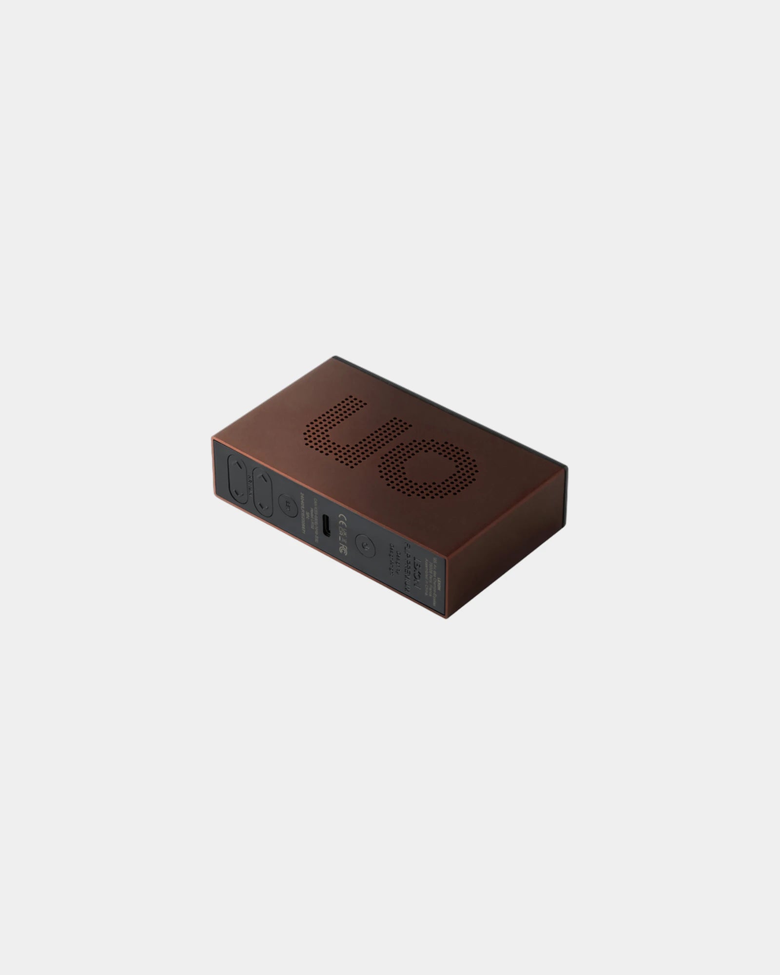 Sveglia LCD alluminio Lexon Flip Premium da personalizzare - 14