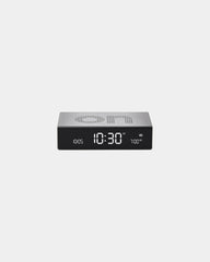 Sveglia LCD alluminio Lexon Flip Premium da personalizzare - Alluminio lucido