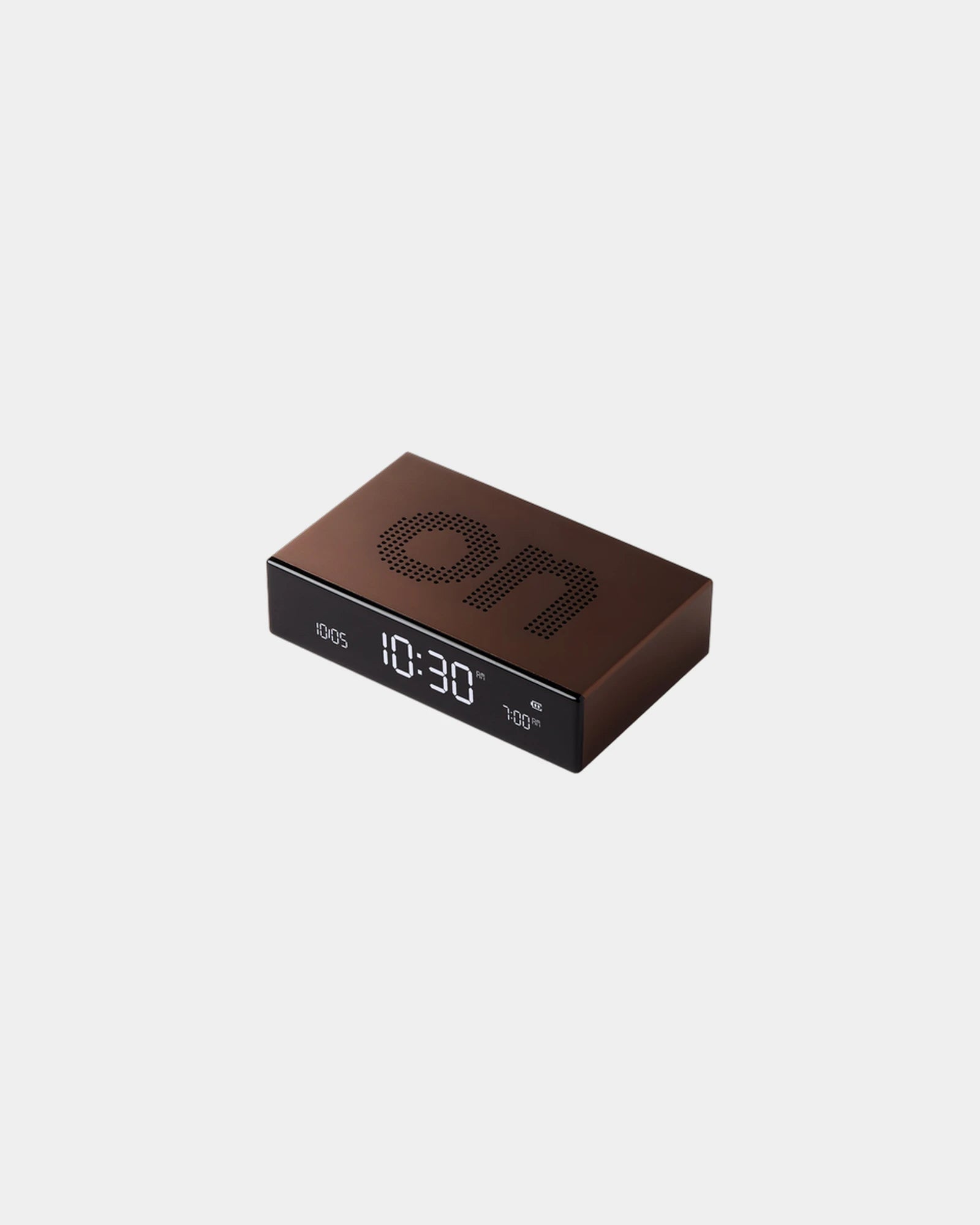 Sveglia LCD alluminio Lexon Flip Premium da personalizzare - 12