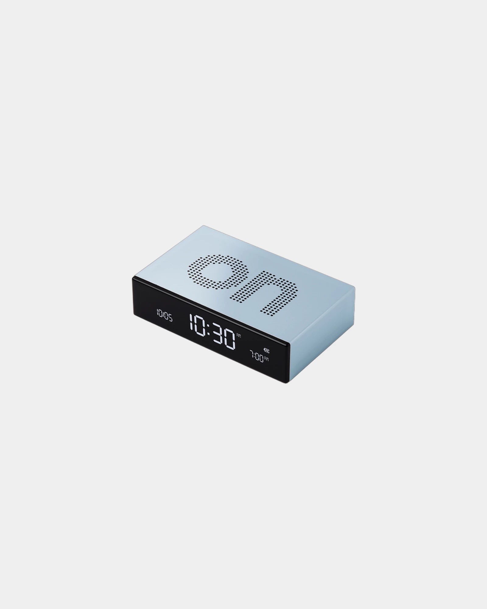 Sveglia LCD alluminio Lexon Flip Premium da personalizzare - 24