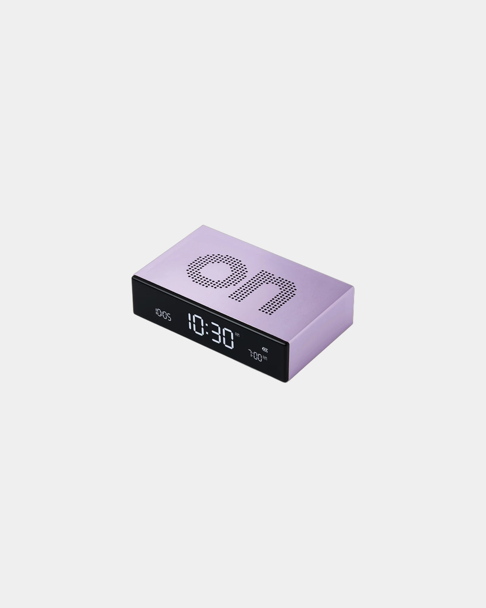 Sveglia LCD alluminio Lexon Flip Premium da personalizzare - 27
