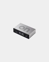 Sveglia LCD alluminio Lexon Flip Premium da personalizzare - 1