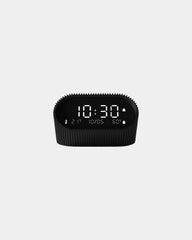 Lampada sveglia alba Lexon Ray Clock da personalizzare - Nero opaco