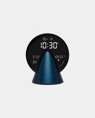 Radiosveglia Bluetooth Lexon Conic Clock da personalizzare - Blu Lapis