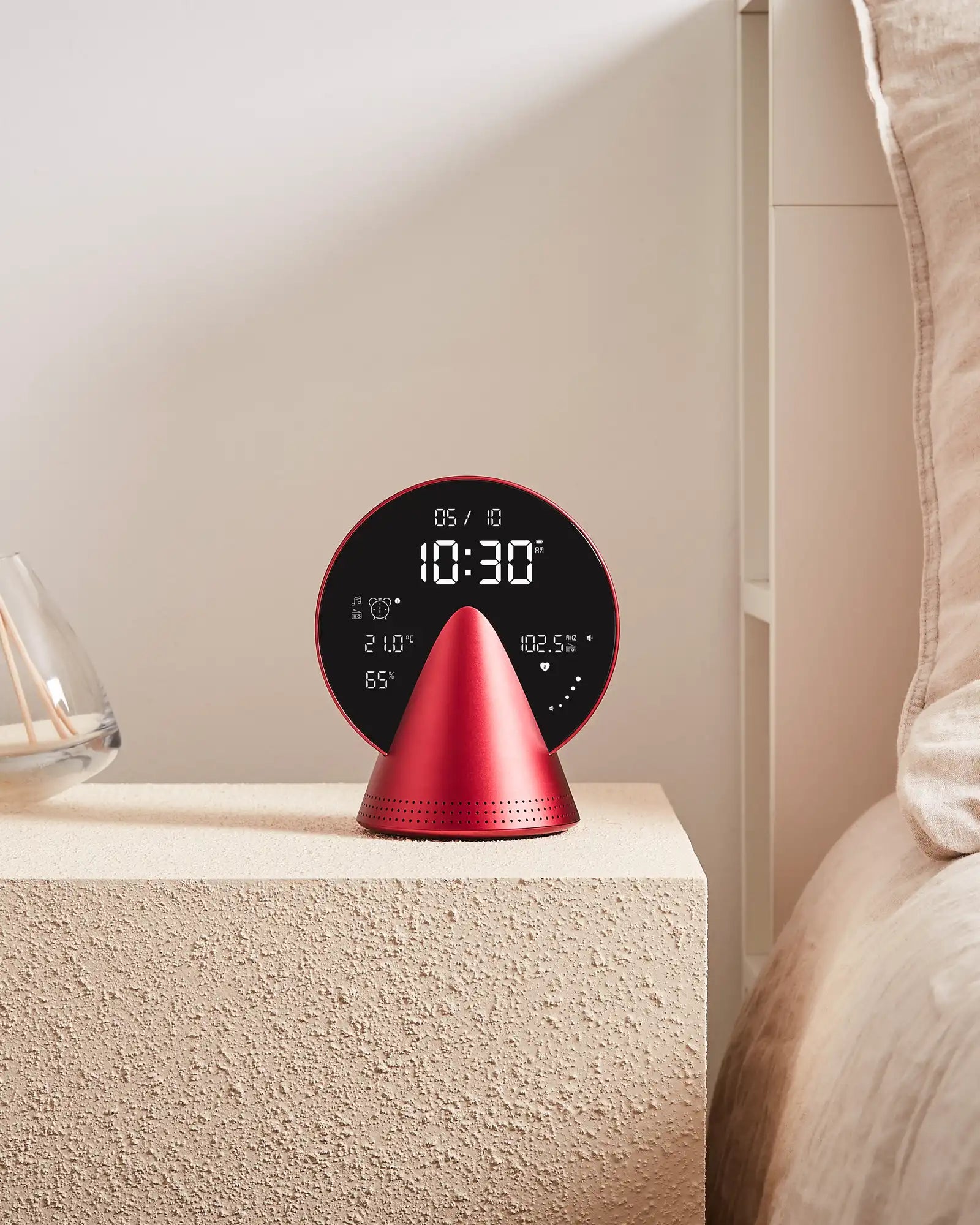 Radiosveglia Bluetooth Lexon Conic Clock da personalizzare - 6