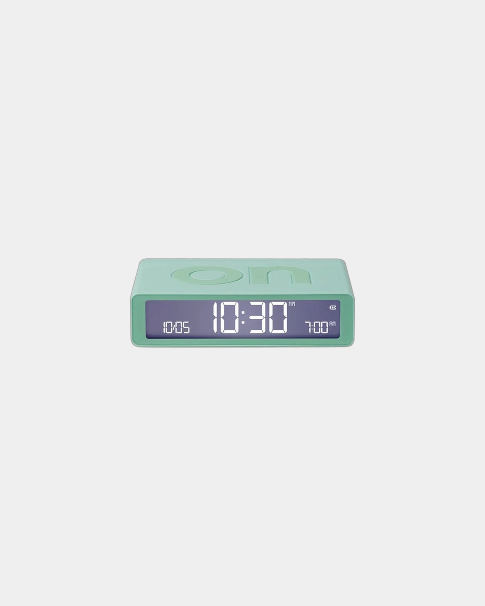 Sveglia LCD reversibile Lexon Flip Classic da personalizzare - Menta