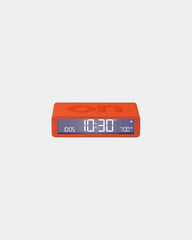 Sveglia LCD reversibile Lexon Flip Classic da personalizzare - Arancione
