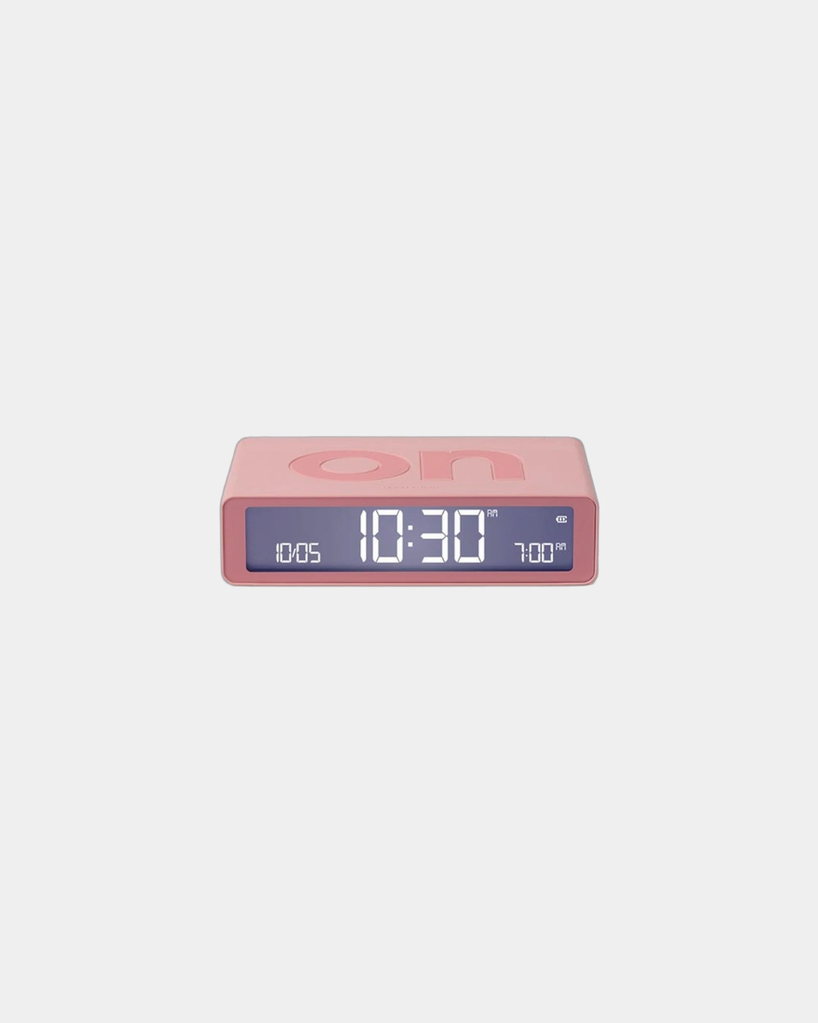 Sveglia LCD reversibile Lexon Flip Classic da personalizzare - Rosa