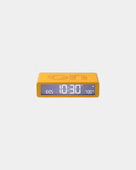 Sveglia LCD reversibile Lexon Flip Classic da personalizzare - Giallo
