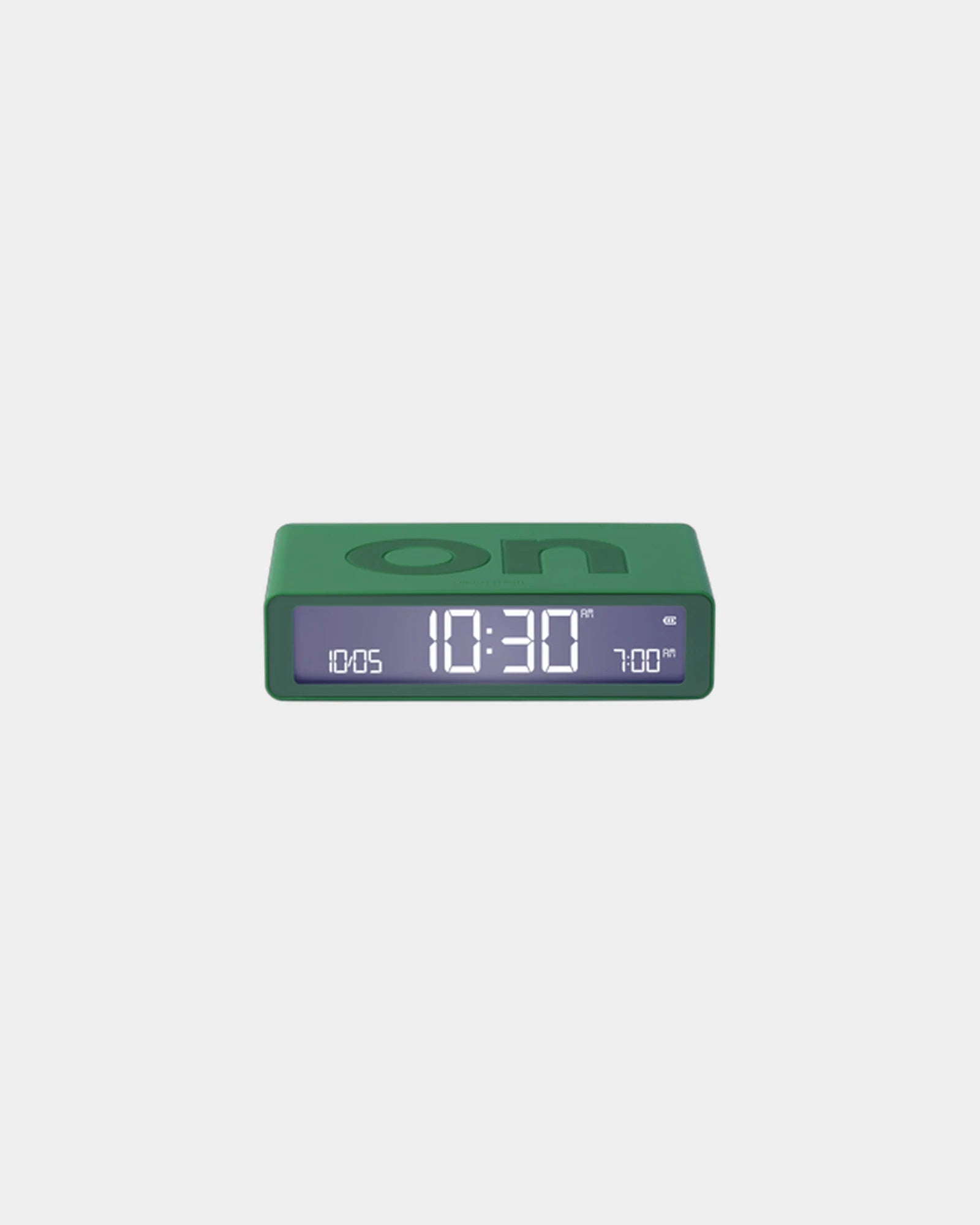 Sveglia LCD reversibile Lexon Flip Classic da personalizzare - Verde