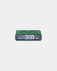 Sveglia LCD reversibile Lexon Flip Classic da personalizzare - Verde