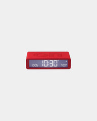 Sveglia LCD reversibile Lexon Flip Classic da personalizzare - Rosso
