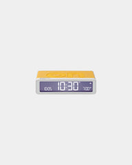 Sveglia LCD Lexon Flip+ ricaricabile da personalizzare - Mimosa