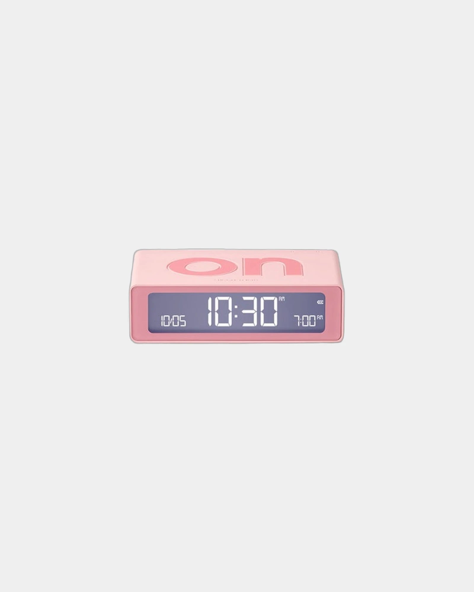 Sveglia LCD reversibile Lexon Flip Mini da personalizzare - Rosa