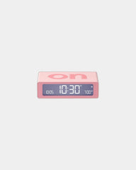 Sveglia LCD reversibile Lexon Flip Mini da personalizzare - Rosa